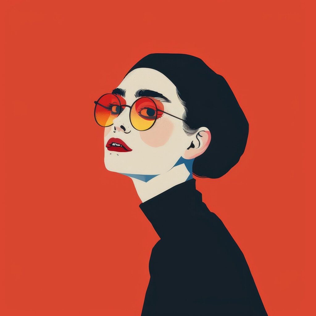 ai generated, girl, sunglasses