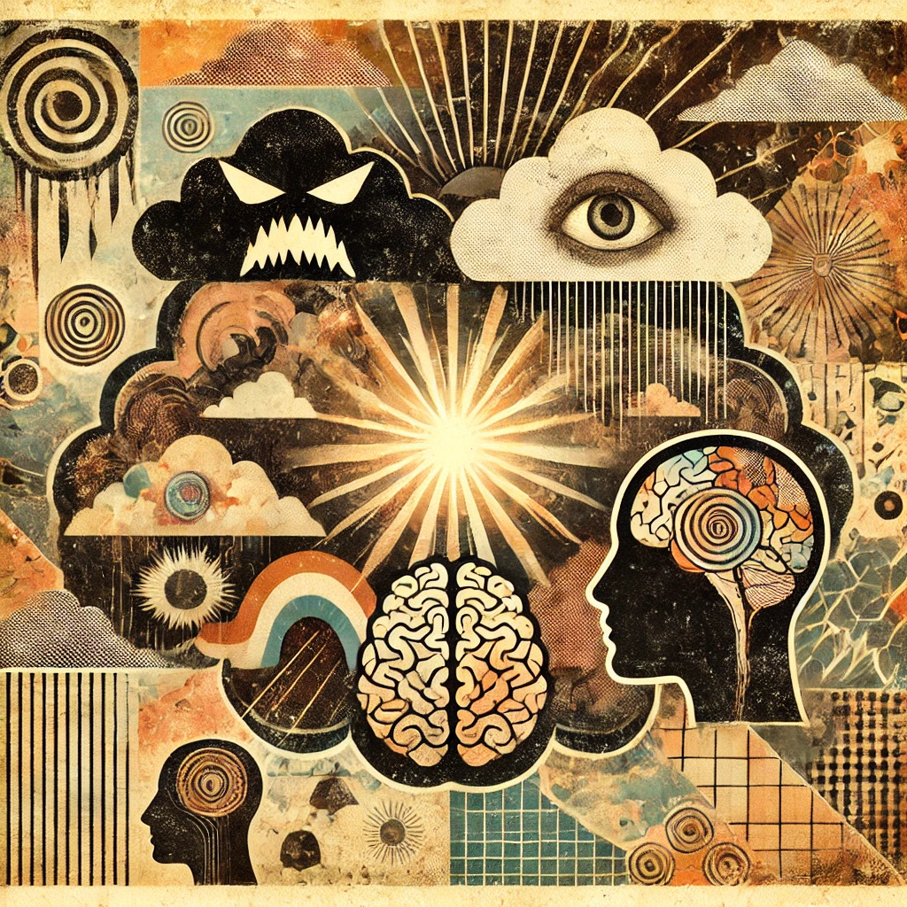 chorobliwy lęk ilustracja