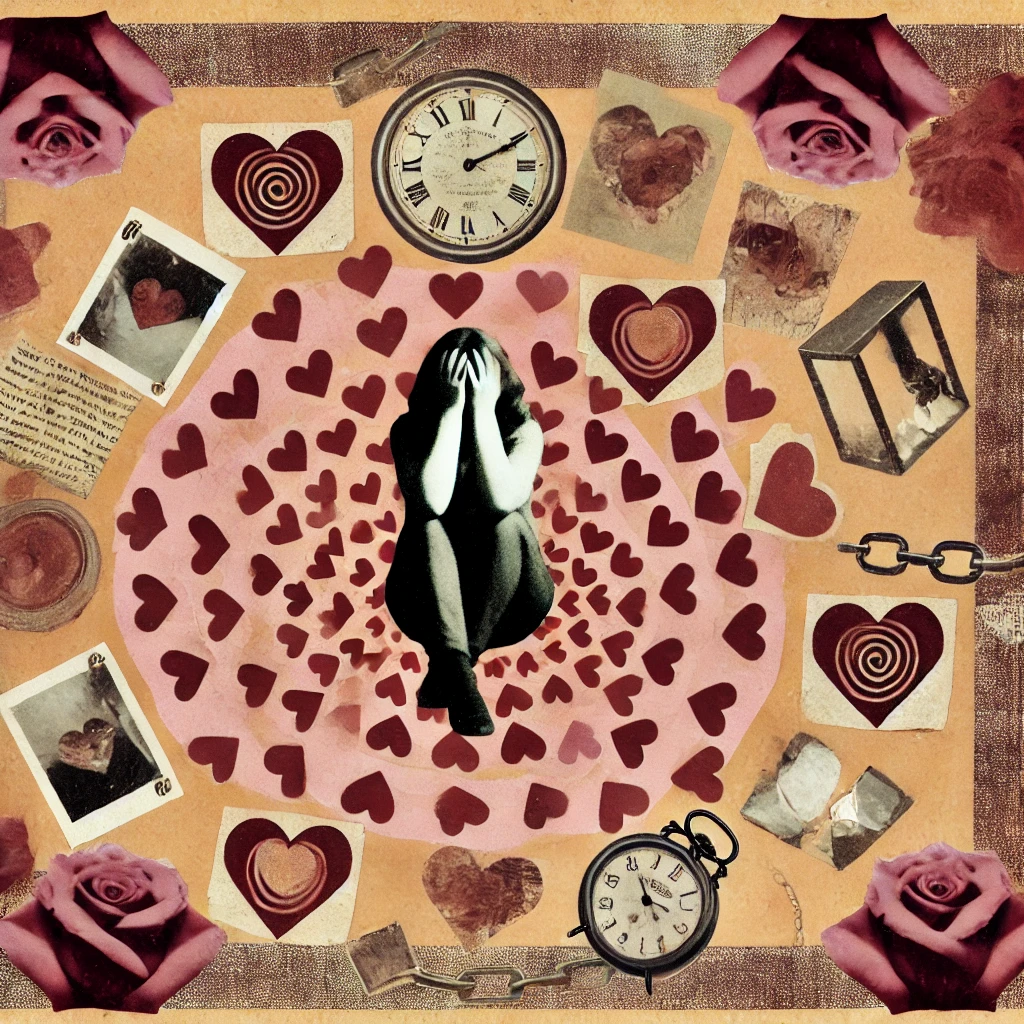 love bombing ilustracja