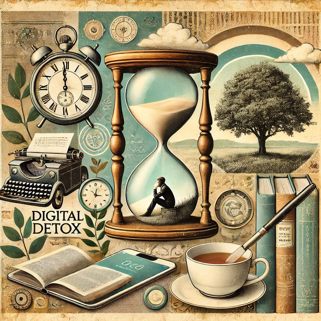 uzależnienie od telefonu ilustracja